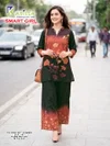 Smart Girl By Karissa Rayon Western Co Ord Set
